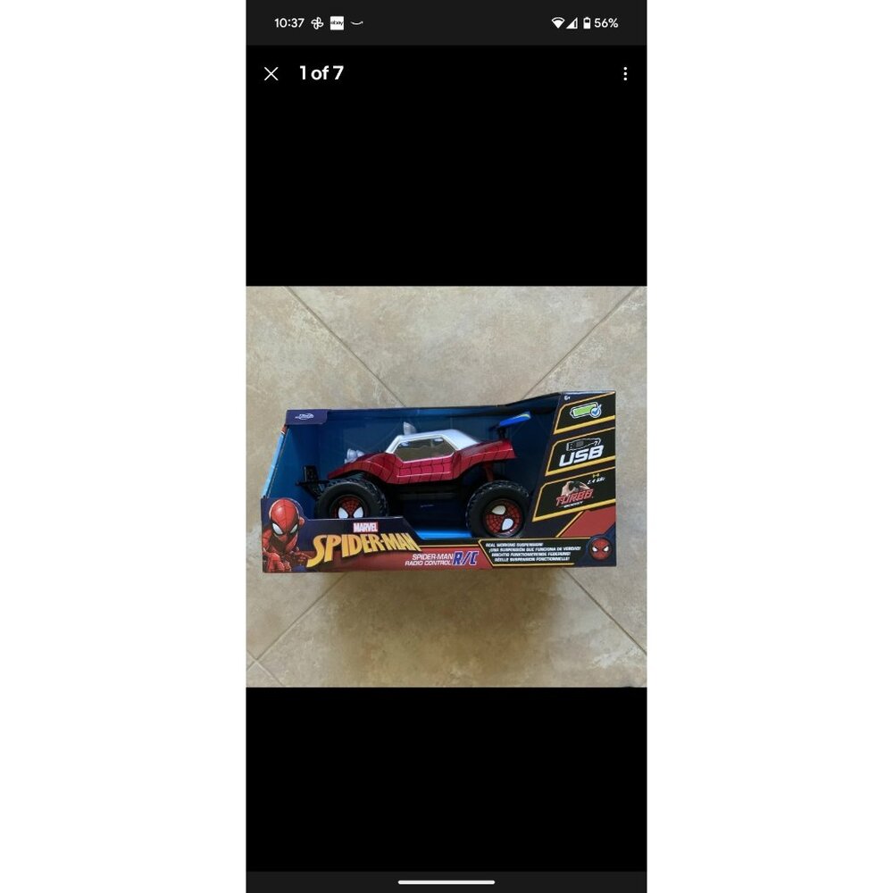 Jada Marvel Spiderman R/C NEVER BEEN OPENED